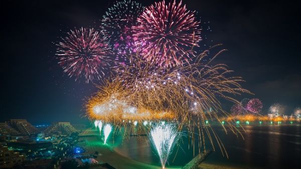 Al Marjan Island will usher in the New Year with a spectacular firework display never attempted before. 