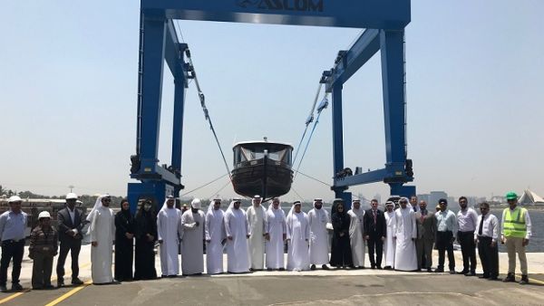Al Masaood’s Power Division assembled, commissioned and tested the mobile boat hoist, with a carrying capacity of 100 metric tons. Al Masaood’s Power Division assembled, commissioned and tested the mobile boat hoist, with a carrying capacity of 100 metric tons.