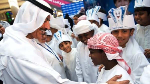 Sheikh Mohamed Bin Saqer Al Qassimi visits Free Dental Checkup