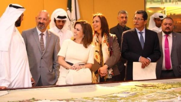 خلال الزيارة