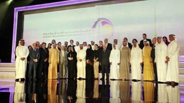 خلال حفل تكريم عام 2010