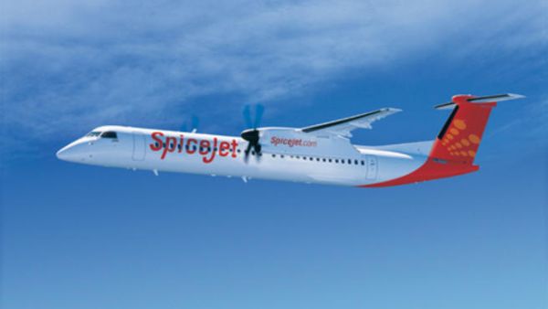 SpiceJet Q400 NextGen aircraft SpiceJet Q400 NextGen aircraft