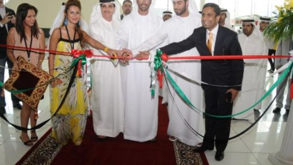 Sheikh Ahmed Bin Hamdan Al Nahyan inaugurating the event Sheikh Ahmed Bin Hamdan Al Nahyan inaugurating the event