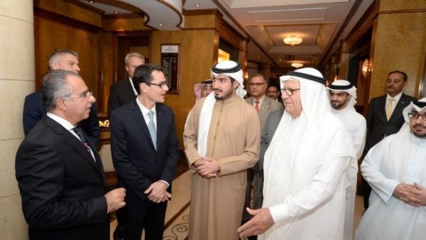 جانب من إعادة افتتاح جزء من فندق كراون بلازا البحرين. جانب من إعادة افتتاح جزء من فندق كراون بلازا البحرين.