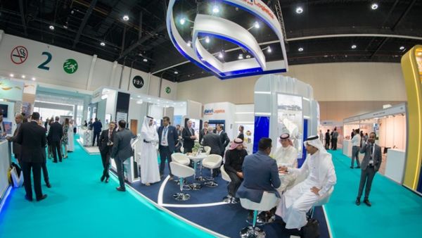 جناح بحري في معرض 'بريك بلك الشرق الأوسط 2018' جناح بحري في معرض 'بريك بلك الشرق الأوسط 2018'