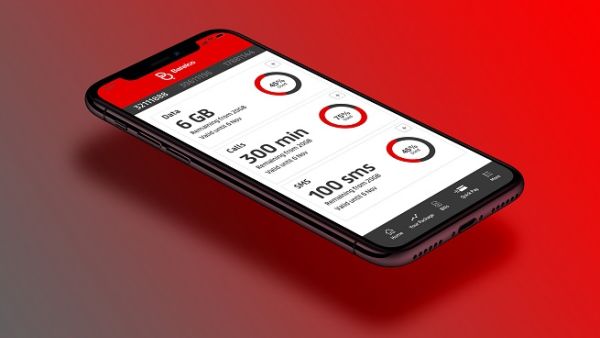 The integrated Mobile application includes various features and options allowing customers to monitor, manage and upgrade their mobile and home broadband services.
