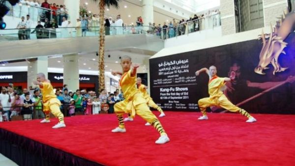 The Kung Fu Show at Bawadi Mall The Kung Fu Show at Bawadi Mall