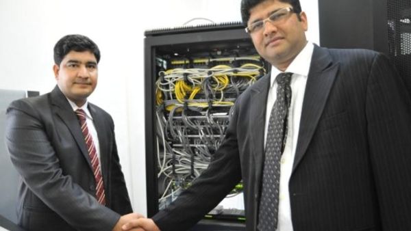 Bharat Singh Senwal, Assistant General Manager, HANCO and Shahnawaz Sheikh, SonicWALL MEA  Regional Sales Manager
