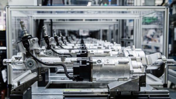 Bosch electric steering system. (GB)