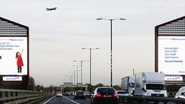 British Ariways look up advert