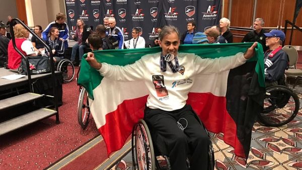 World Wheelchair Fencing Champion Titleholder, Tareq Al-Qallaf World Wheelchair Fencing Champion Titleholder, Tareq Al-Qallaf