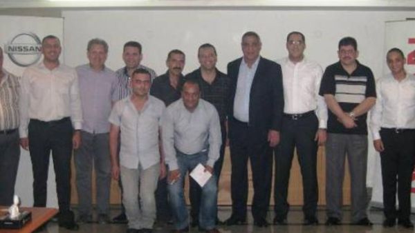 Bustami & Saheb Trading Co. with Nissan Genuine Parts wholesalers during the annual meeting Bustami & Saheb Trading Co. with Nissan Genuine Parts wholesalers during the annual meeting