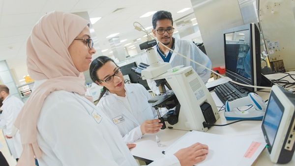 تتطلب مختبرات المستشفى من الفنيين الدقة والإلمام الكامل للعلوم الأساسية.