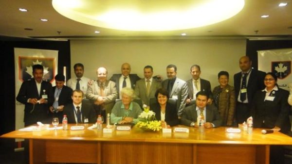 CSH Team receiving the JCI Accreditation