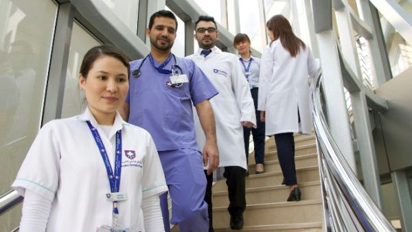 Over 150 employees from Dubai-based Canadian Specialist Hospital are monitoring the number of steps they take during the working hours. 