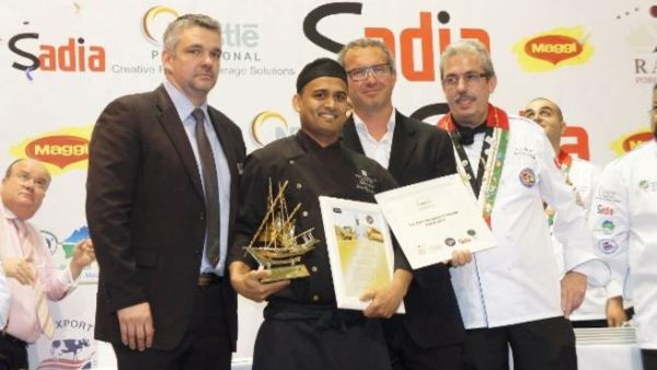 Chef Hari Susanto at Salon Culinaire