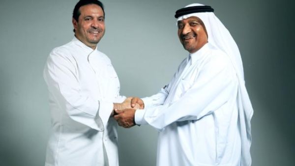 Chef Osama El Sayed, Braun Ambassador & Saeed Mubarak Al Mazrooei, Deputy General Manager of Beit al Khair Chef Osama El Sayed, Braun Ambassador & Saeed Mubarak Al Mazrooei, Deputy General Manager of Beit al Khair