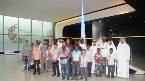 Children from Dar Al Ber at At the Top Children from Dar Al Ber at At the Top
