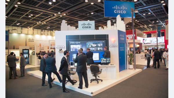 The Cisco stand at GITEX last year