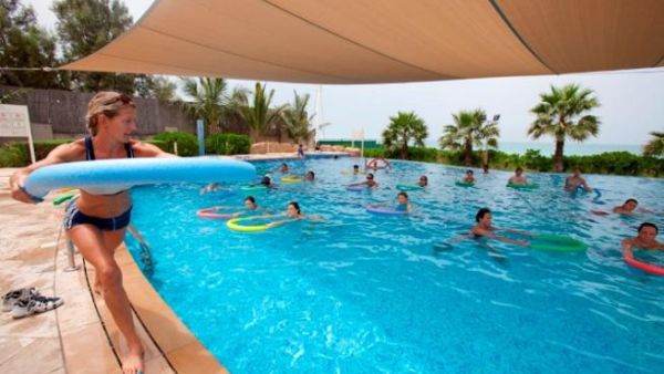 Complimentary Aqua Aerobics classes during Wellness Day