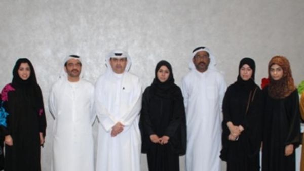 Sami Al Qamzi, Director General of DED during the event