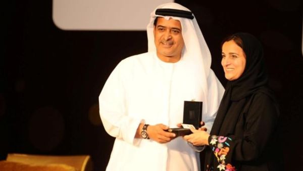 DIFF Chairman, Abdulhamid Juma with HE Sheikha Lubna Al Qassimi DIFF Chairman, Abdulhamid Juma with HE Sheikha Lubna Al Qassimi
