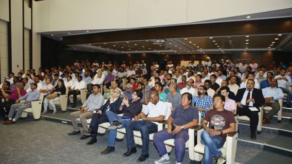 During the event