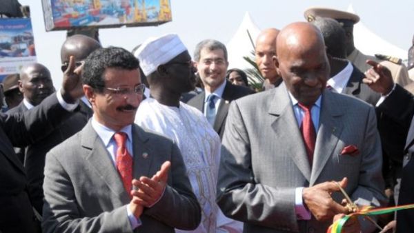 During the inauguration 