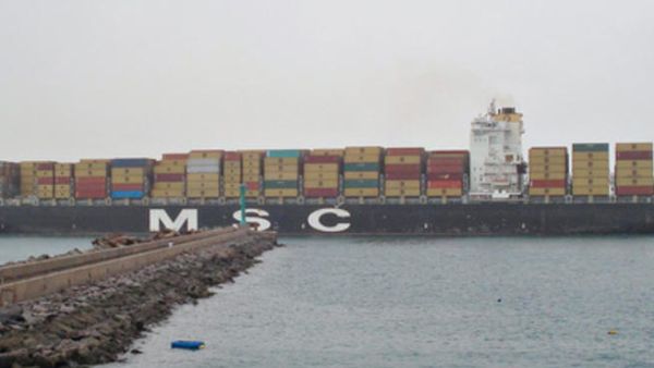 DP World- Aden MSC maiden call