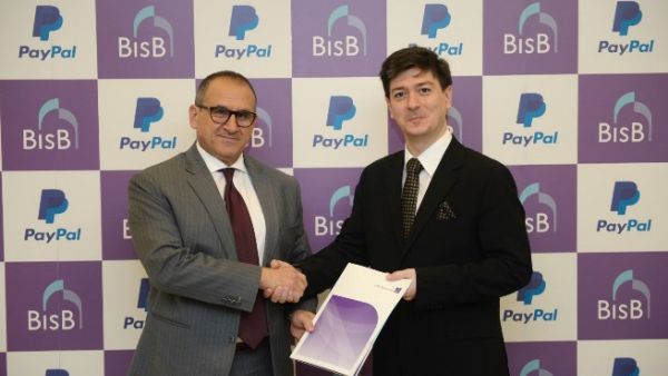 حسان أمين جرار الرئيس التنفيذي لبنك البحرين الإسلامي وإفي دهان – مدير عام PayPal في روسيا والشرق الأوسط وأفريقيا.