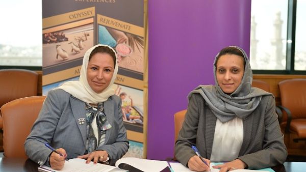 The signing ceremony was attended by Ms. Dalal AlQais, General Manager of Retail Banking of BisB and Ms. Shahnaz Al Qaseer, Chief Operating Officer of Dadabhai Travel.