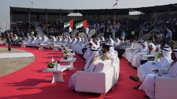 The celebration took place in a specially designed platform inside the historical Port Rashid.