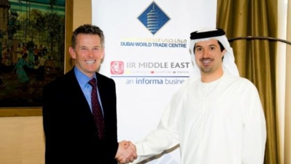 Helal Al Marri, CEO of DWTC and Peter Rigby, CEO of Informa group during recent meeting in Dubai Helal Al Marri, CEO of DWTC and Peter Rigby, CEO of Informa group during recent meeting in Dubai