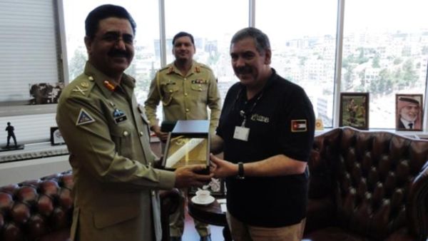 Muhammad Asef, Director General at the Joint Staff Headquarters of Pakistan during the visit