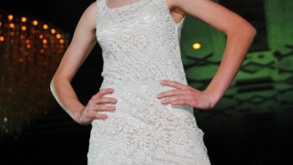 Doha College students showcasing the students fashion designs