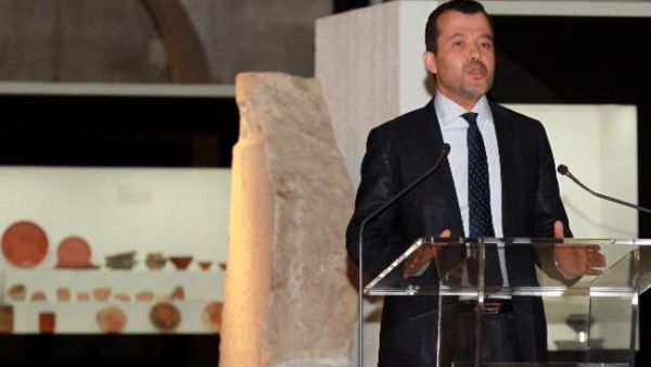 الدكتور عبد العالي الحوضي، نائب الرئيس للبحوث بمؤسسة قطـر للتربية والعلوم وتنمية المجتمع، خلال كلمته في منتدى علوم الحياة الدولي