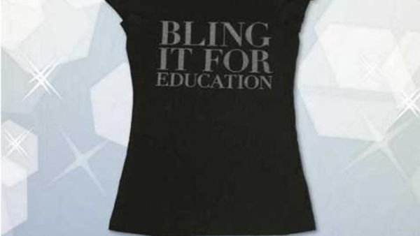 Pick up your 'Blink it for Education' t-shirt