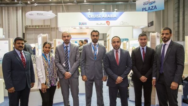 Dubai Cruise Tourism officials with other members of the Cruise Arabia delegation at Seatrade Europe Dubai Cruise Tourism officials with other members of the Cruise Arabia delegation at Seatrade Europe