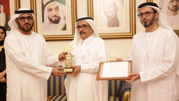 The award was received on behalf of Dubai Customs by Khalil Saqer Bin Gharib, director of Corporate Communication Department.