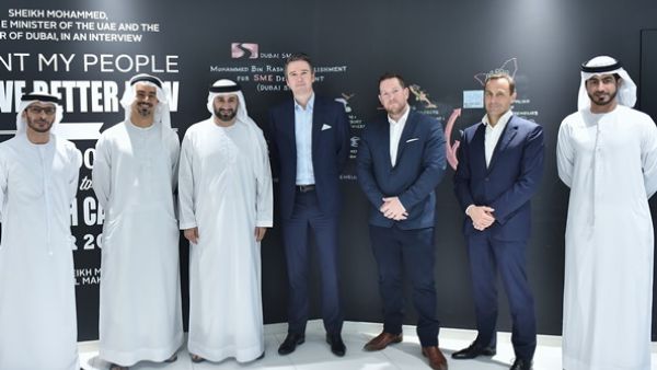 Abdul Basset Al Janahi, CEO of Dubai SME, and Craig Moore, Founder and CEO of Beehive, signed the MoU in the presence of senior executives from both sides. 