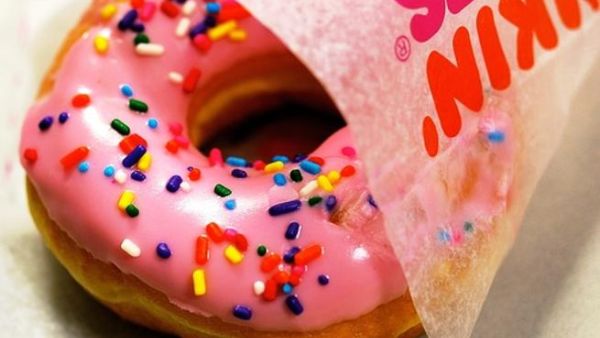 Yummy donut from Dunkin' Donuts Yummy donut from Dunkin' Donuts