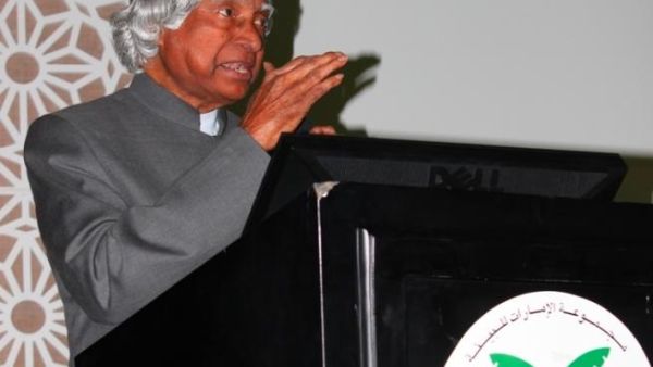 Dr. APJ Abdul Kalam Azad during his lecture