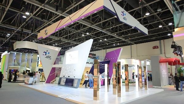 ELM’s booth during GITEX 2017