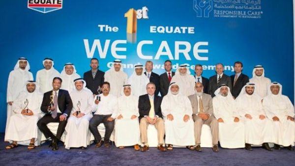 EQUATE senior management with We Care awardees