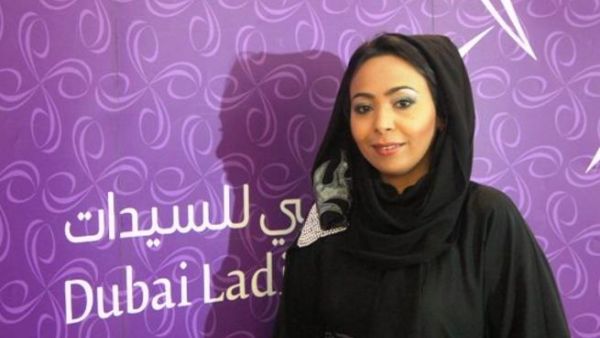 Emirati artist, Ebtisam Abdulaziz, at 2nd Art Conversations in Dubai Ladies Club Emirati artist, Ebtisam Abdulaziz, at 2nd Art Conversations in Dubai Ladies Club