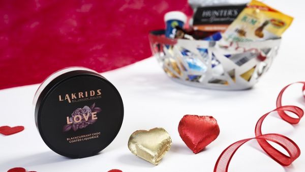 White chocolate coated blackcurrant-infused liquorice balls will be added to the First Class goodie baskets for two days only from 13th February.