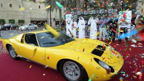 Emirates Best of the show award, 1976 Lamborghini Mura