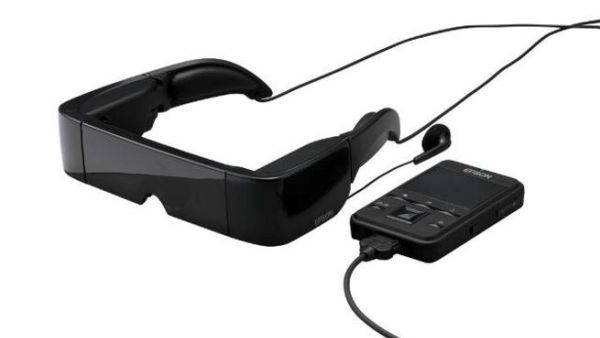 The first generation of see-through multimedia glasses from Epson
