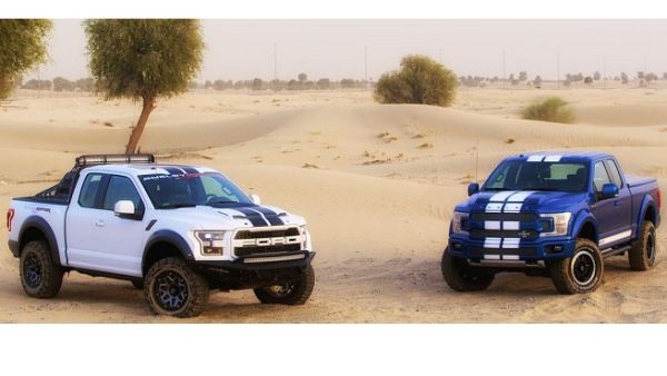 شاحنة فورد F-150 شيلبي وشيلبي رابتور Baja.