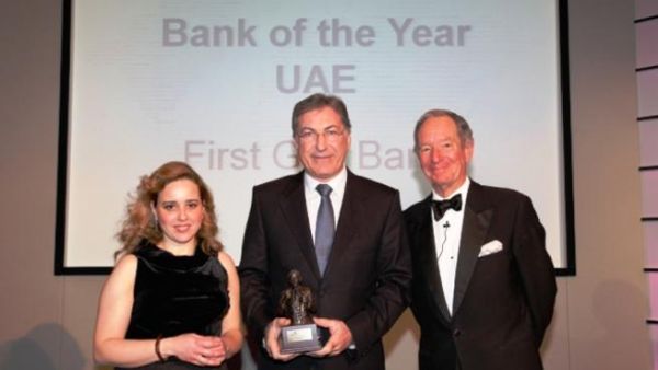 FGB CEO, André Sayegh, receives Bank of the Year UAE Award